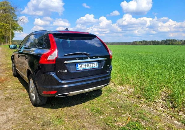 Volvo XC 60 cena 79000 przebieg: 280000, rok produkcji 2017 z Chojnice małe 497